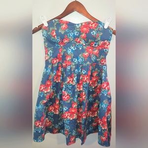 Strapless Summer Dress